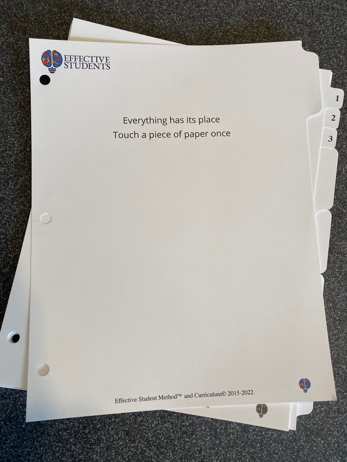 Tab Divider Sets for Three Ring Binders (3010) image